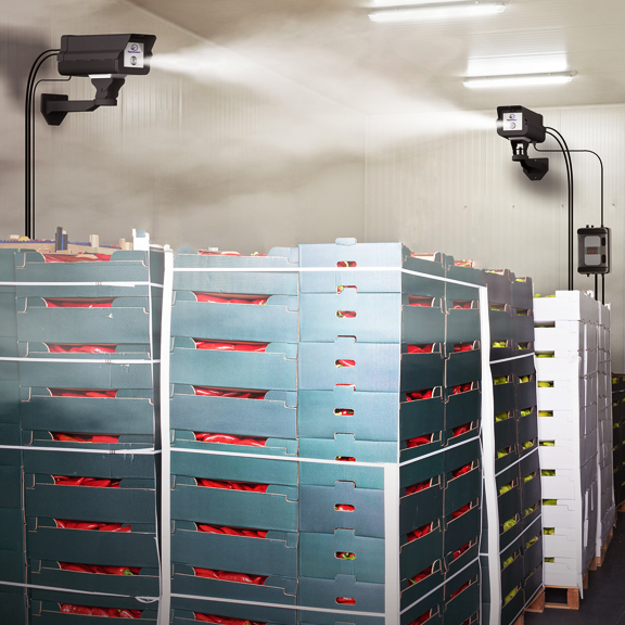Aguatronics™ High Volume Humidification for Storage Warehouses